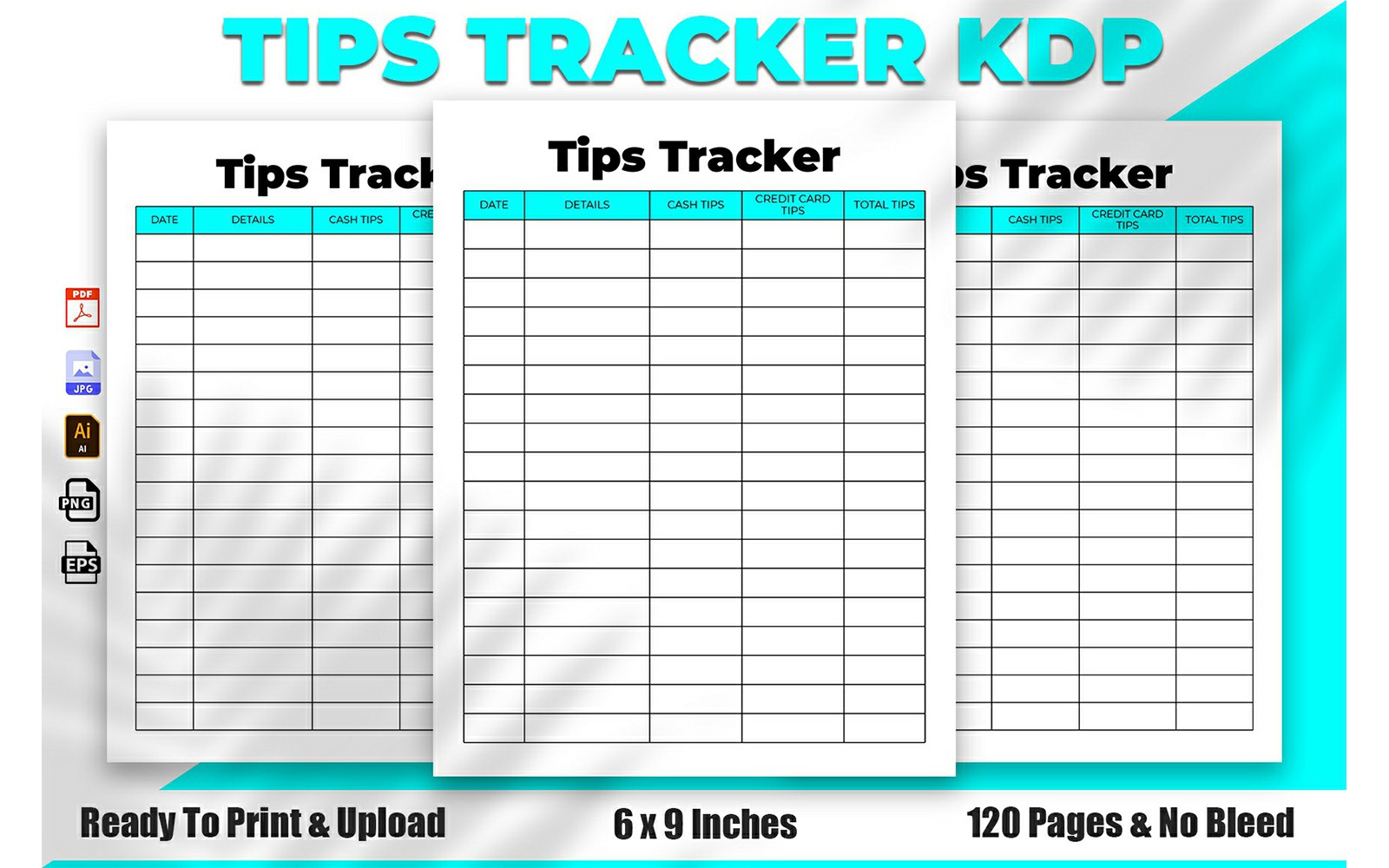 Tips Tracker KDP Interior Design