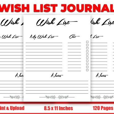 List Journal Planners 287070
