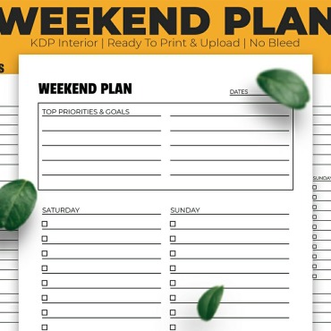Planner Weekend Planners 287089