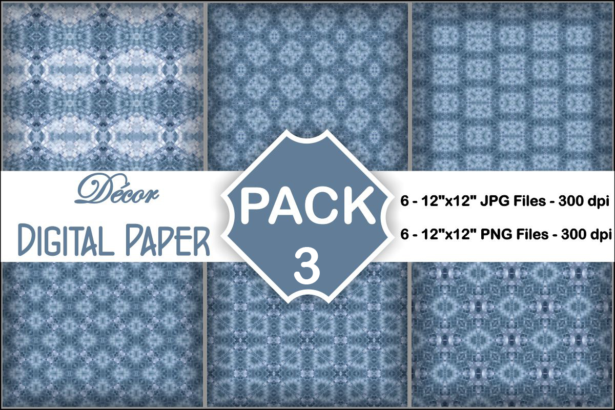 Decor Digital Papers Pack 3