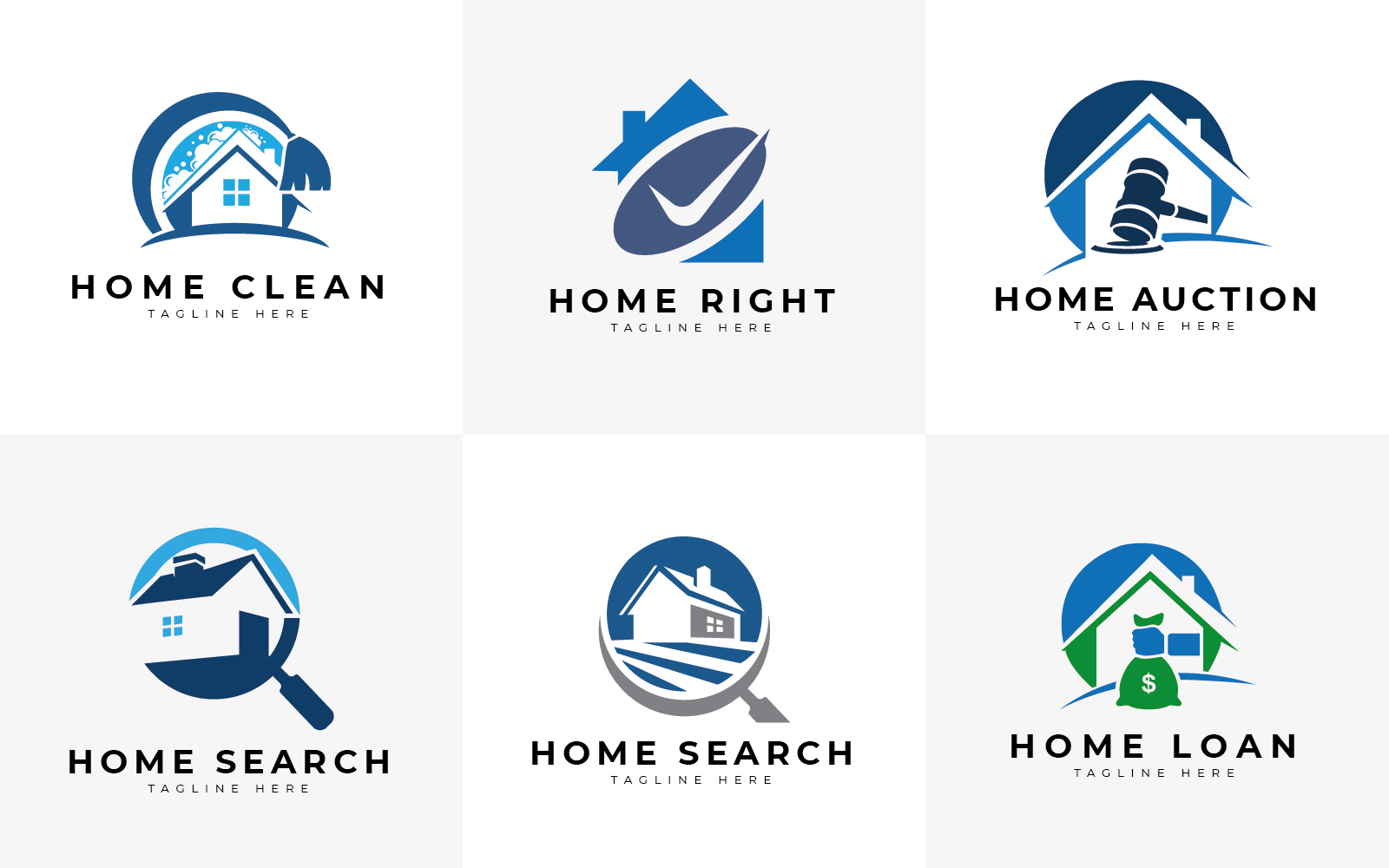 Home logo design collections