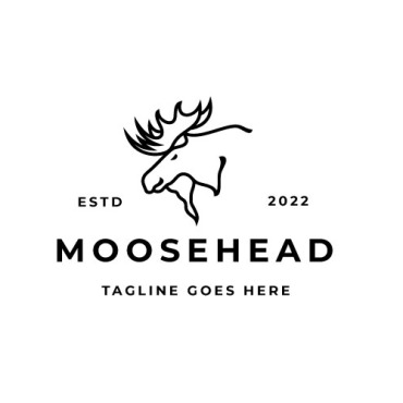 Moose Animal Logo Templates 287350