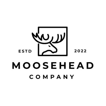 Moose Animal Logo Templates 287351