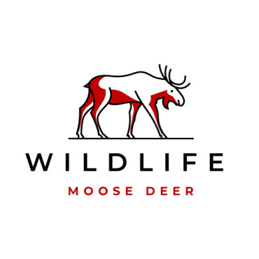 <a class=ContentLinkGreen href=/fr/logo-templates.html>Logo Templates</a></font> moose animal 287353