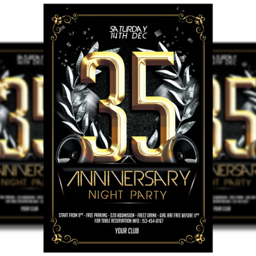 Anniversary Party Corporate Identity 287389