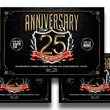 Anniversary Party Corporate Identity 287390