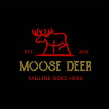 <a class=ContentLinkGreen href=/fr/logo-templates.html>Logo Templates</a></font> moose animal 287469