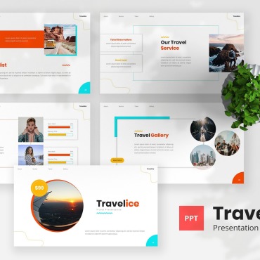Travelagency Tours PowerPoint Templates 287526