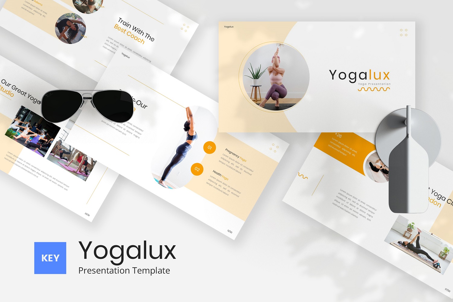Yogalux - Yoga Keynote Template