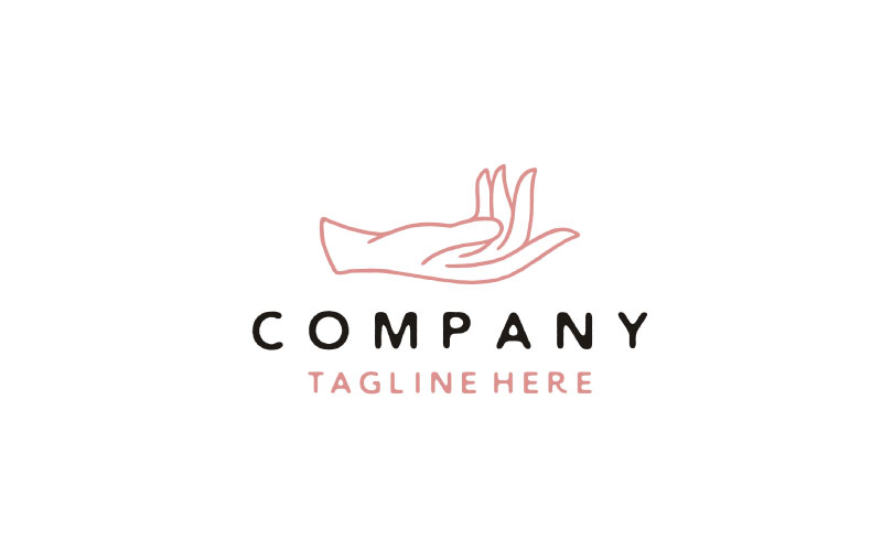 Vintage Hand Diversity Team Community Logo