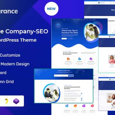 Insurance Finance WordPress Themes 287630