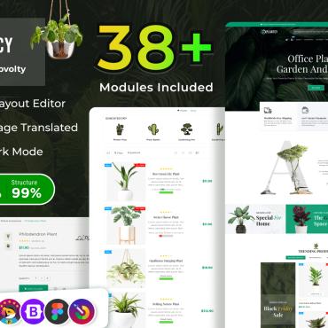 Agriculture Blooming Prestashop Templates 287637