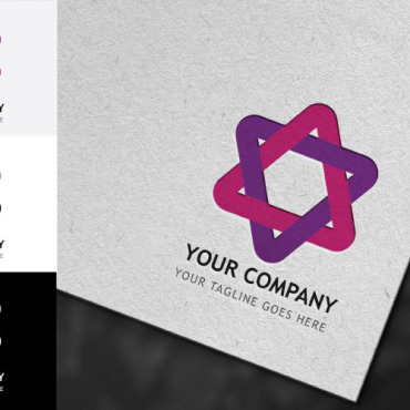 Polygon Company Logo Templates 287642
