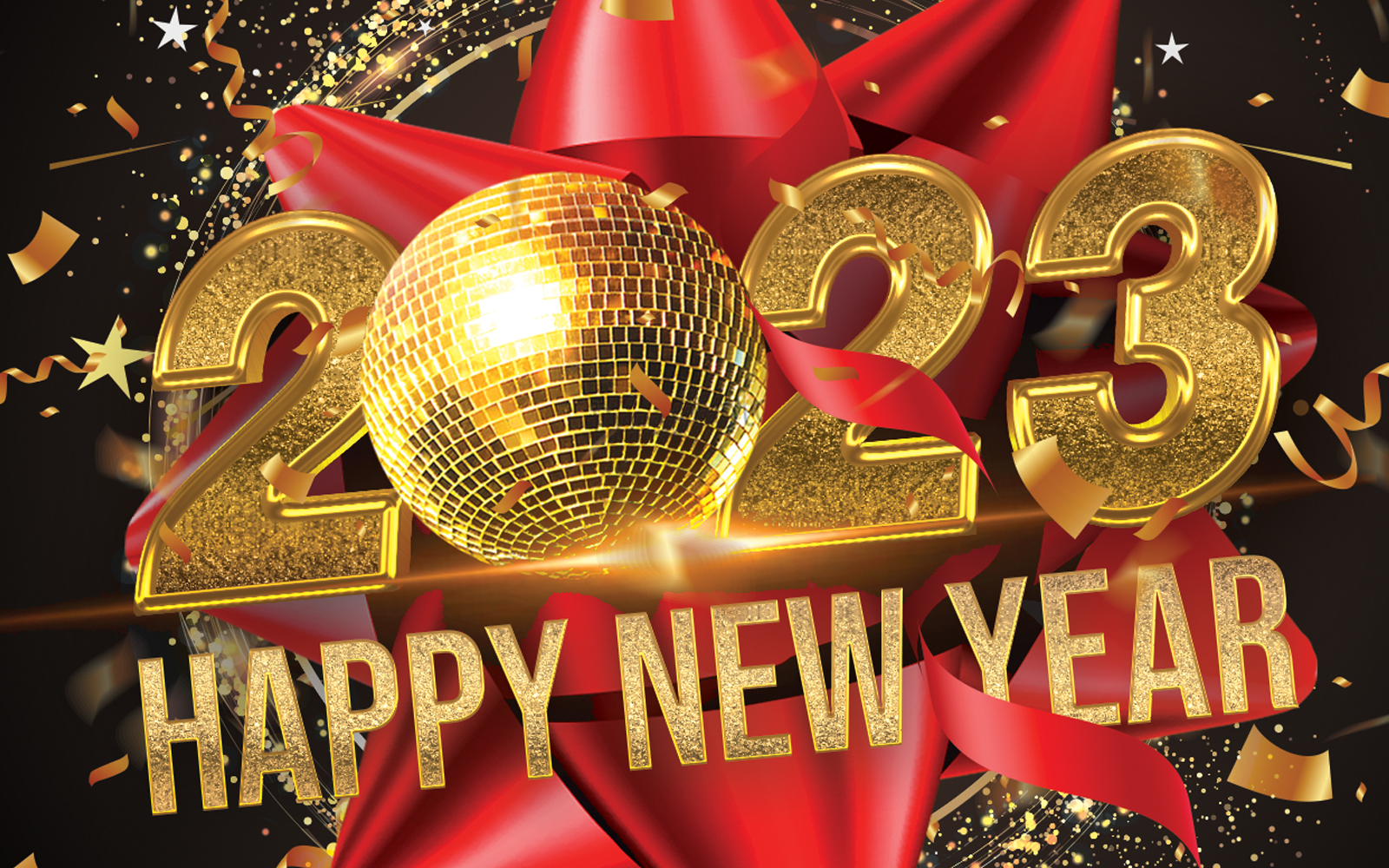 Happy New Year Eve Flyer 2023 Design, Logo, Social Media