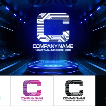C Letter Logo Templates 287693