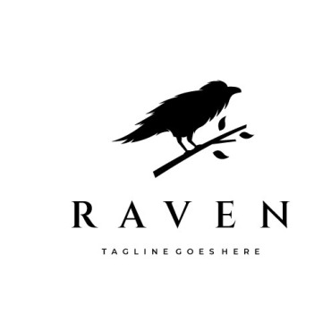 <a class=ContentLinkGreen href=/fr/logo-templates.html>Logo Templates</a></font> raven logo 287696