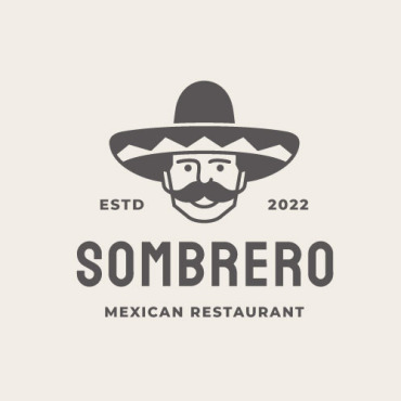 Mexican Mexico Logo Templates 287718