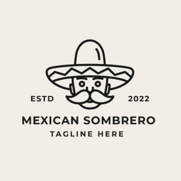 Mexican Mexico Logo Templates 287720