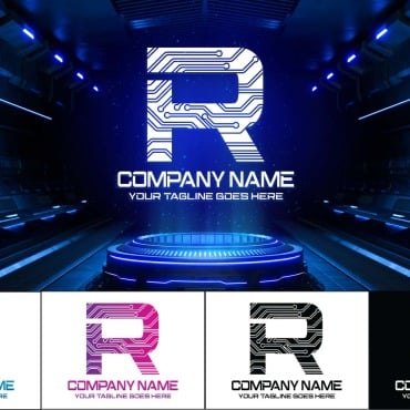 R Letter Logo Templates 287730