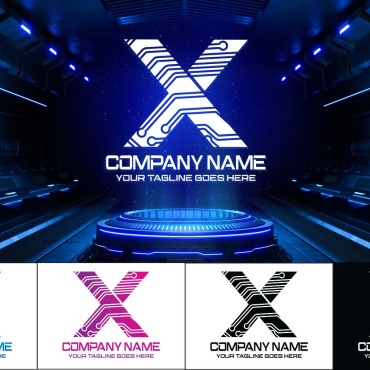 X Letter Logo Templates 287737