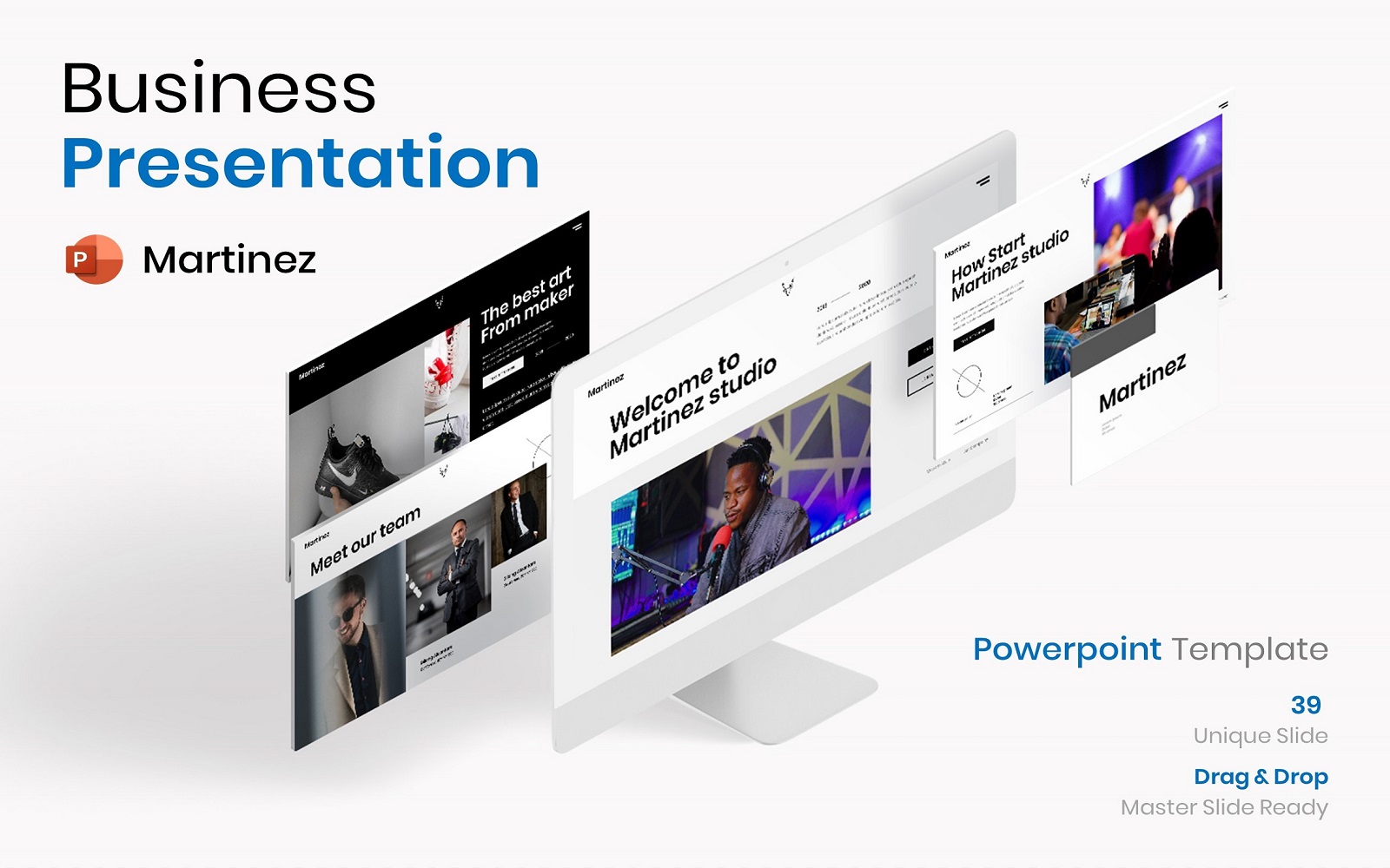 Martinez – Busines PowerPoint Template