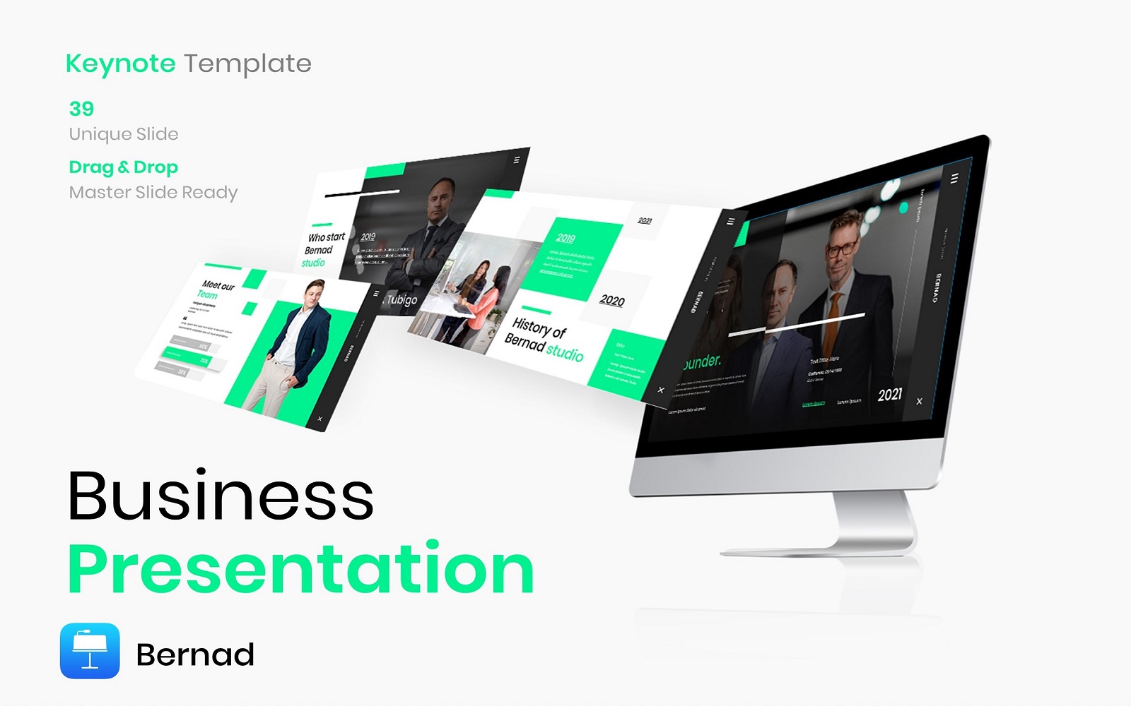 Bernad – Busines Keynote Template