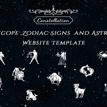 Astrology Astronomy Responsive Website Templates 287869