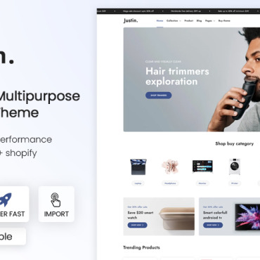 Clean Computer Shopify Themes 287874
