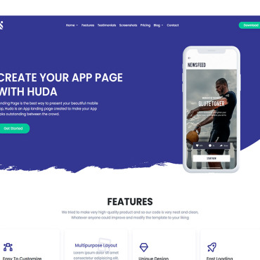 Bootstrap Business Landing Page Templates 287878
