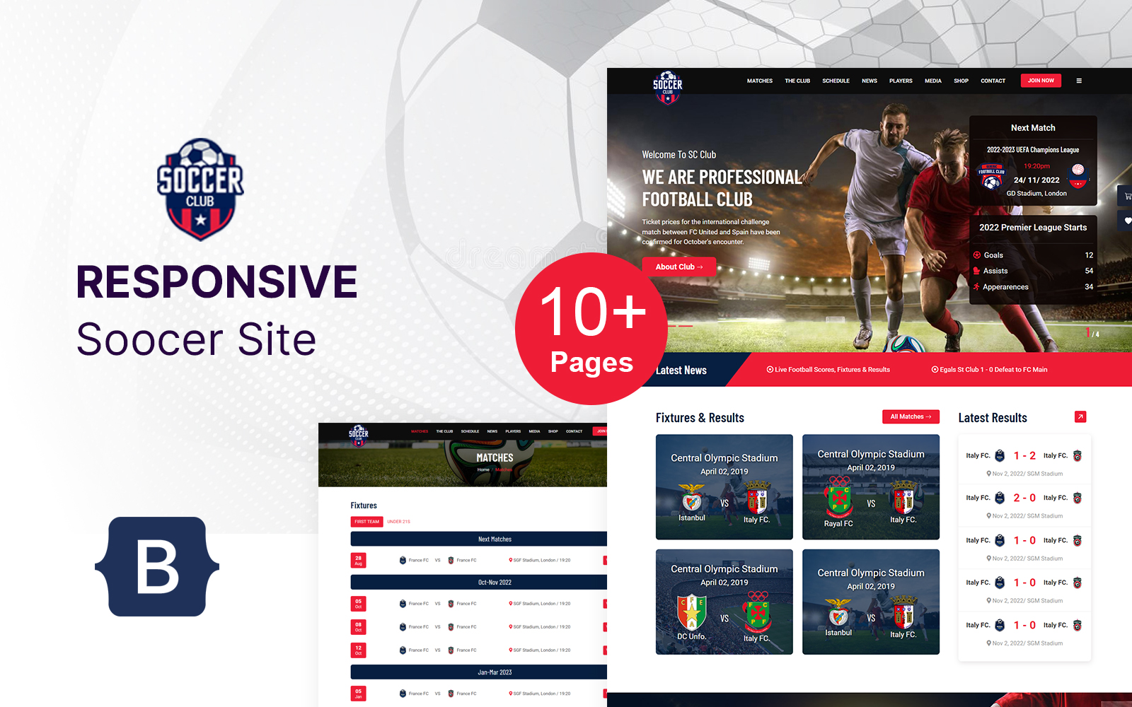Team - Soccer, Football, Hockey, Basketball Club & eSport HTML Template by  torbara