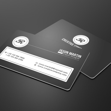 Card Clean Corporate Identity 288090