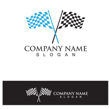 Finish Checkered Logo Templates 288267