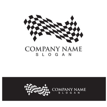 Finish Checkered Logo Templates 288269