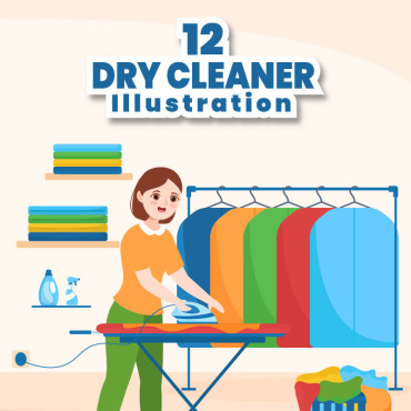 Cleaner Cleaner Illustrations Templates 288300