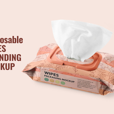 Tissue Wipe Product Mockups 288305