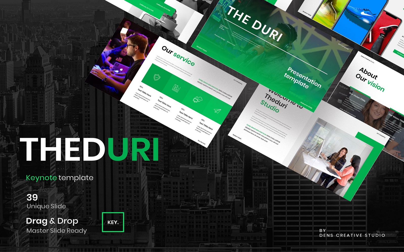 Theduri – Business Keynote Template