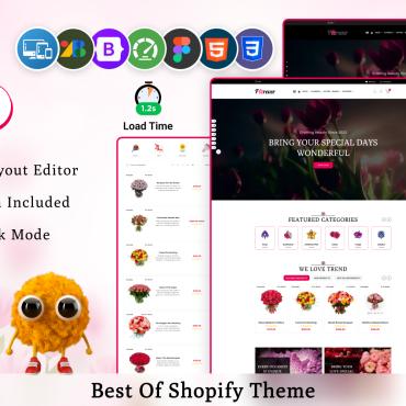 Flower Flowers Shopify Themes 288523