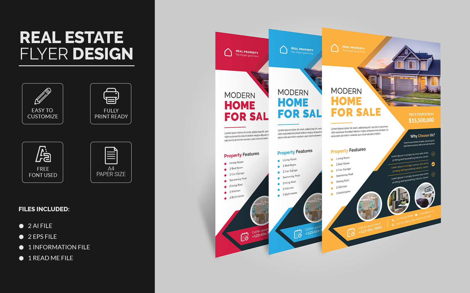 Flyer Template | Business Promotional Branding Corporate Design