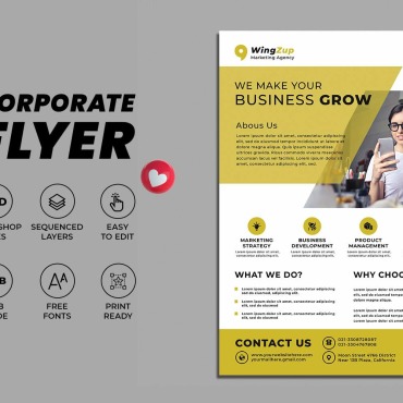 Flyer Design Corporate Identity 288554