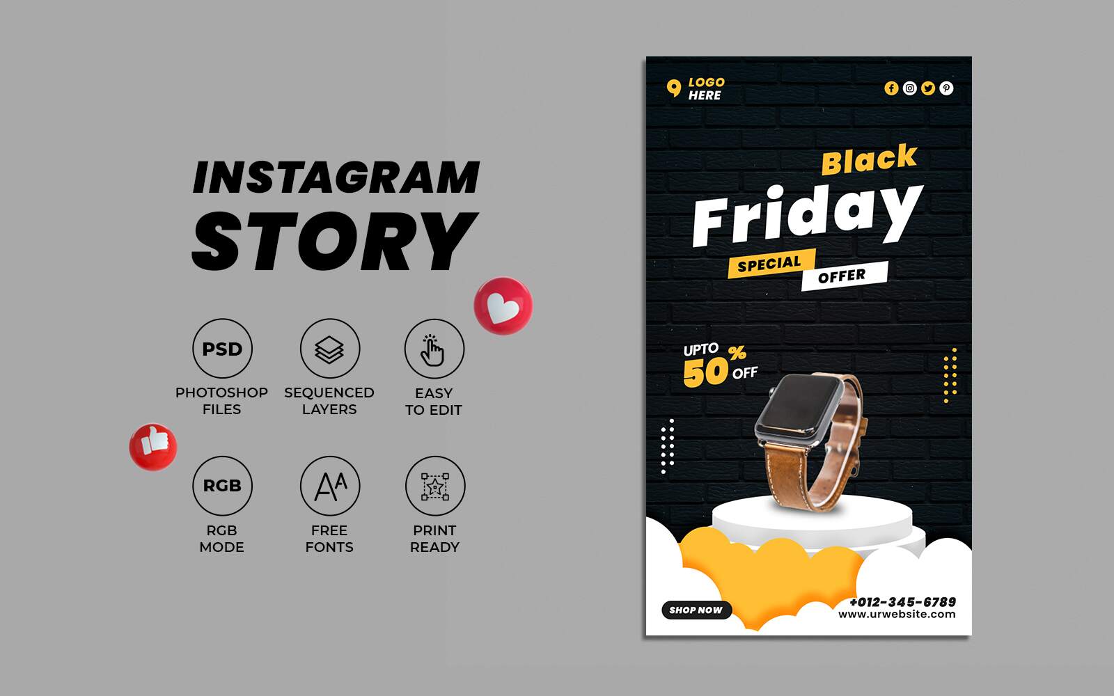 Product Sale Instagram Story Template