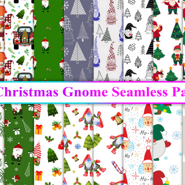 Gnome Seamless Patterns 288807