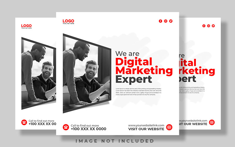 Digital Marketing Expert Social Media Post Design