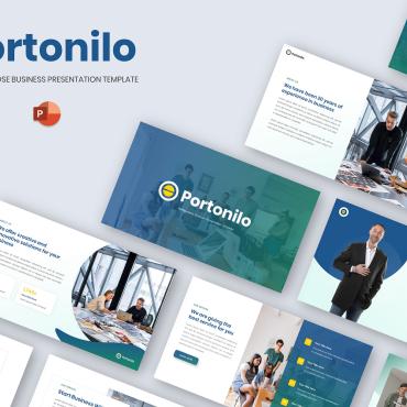 Portfolio Startup PowerPoint Templates 288826