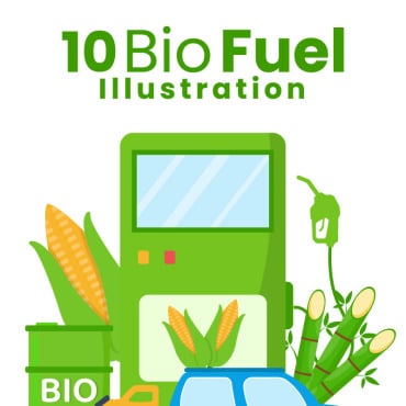 Energy Bio Illustrations Templates 288879