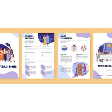 Template Booklet Illustrations Templates 288983