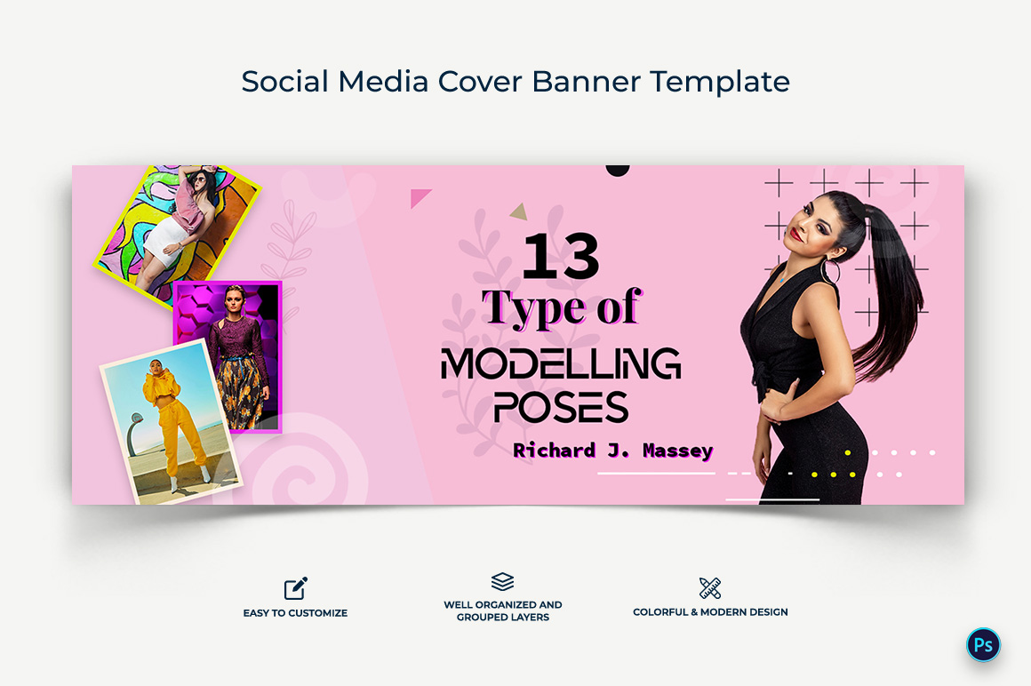 Fashion Facebook Cover Banner Design Template-03