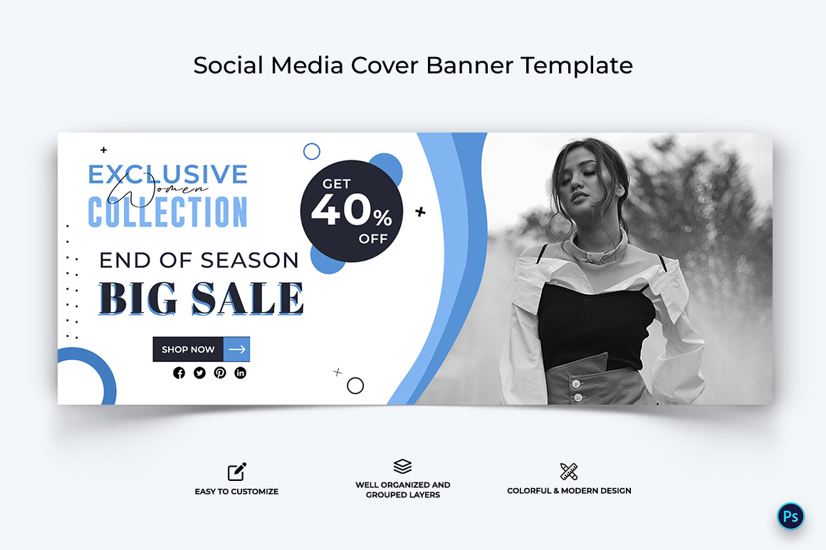 Sale and Offer Facebook Cover Banner Design Template-05