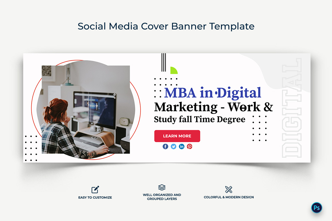 Digital Marketing Facebook Cover Banner Design Template-01