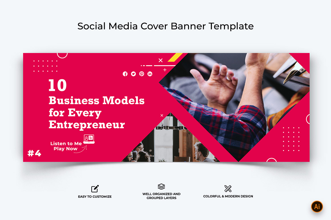 Business Services Facebook Cover Banner Design-10