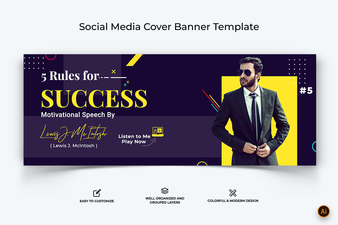 Business Services Facebook Cover Banner Design-11